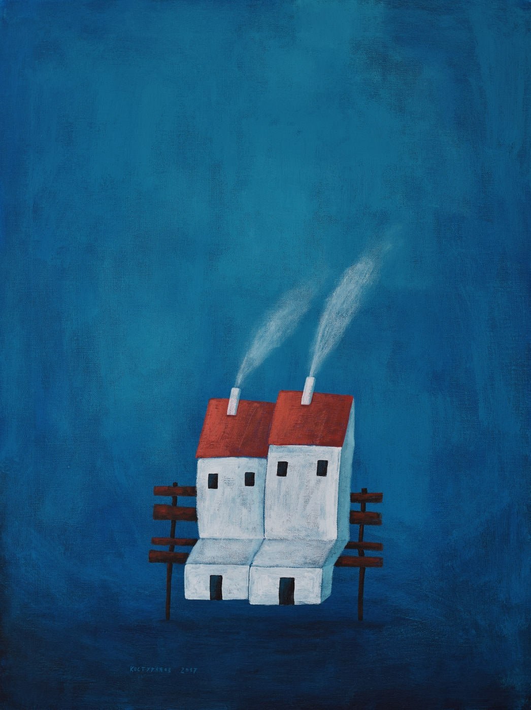 Late night conversations Painting