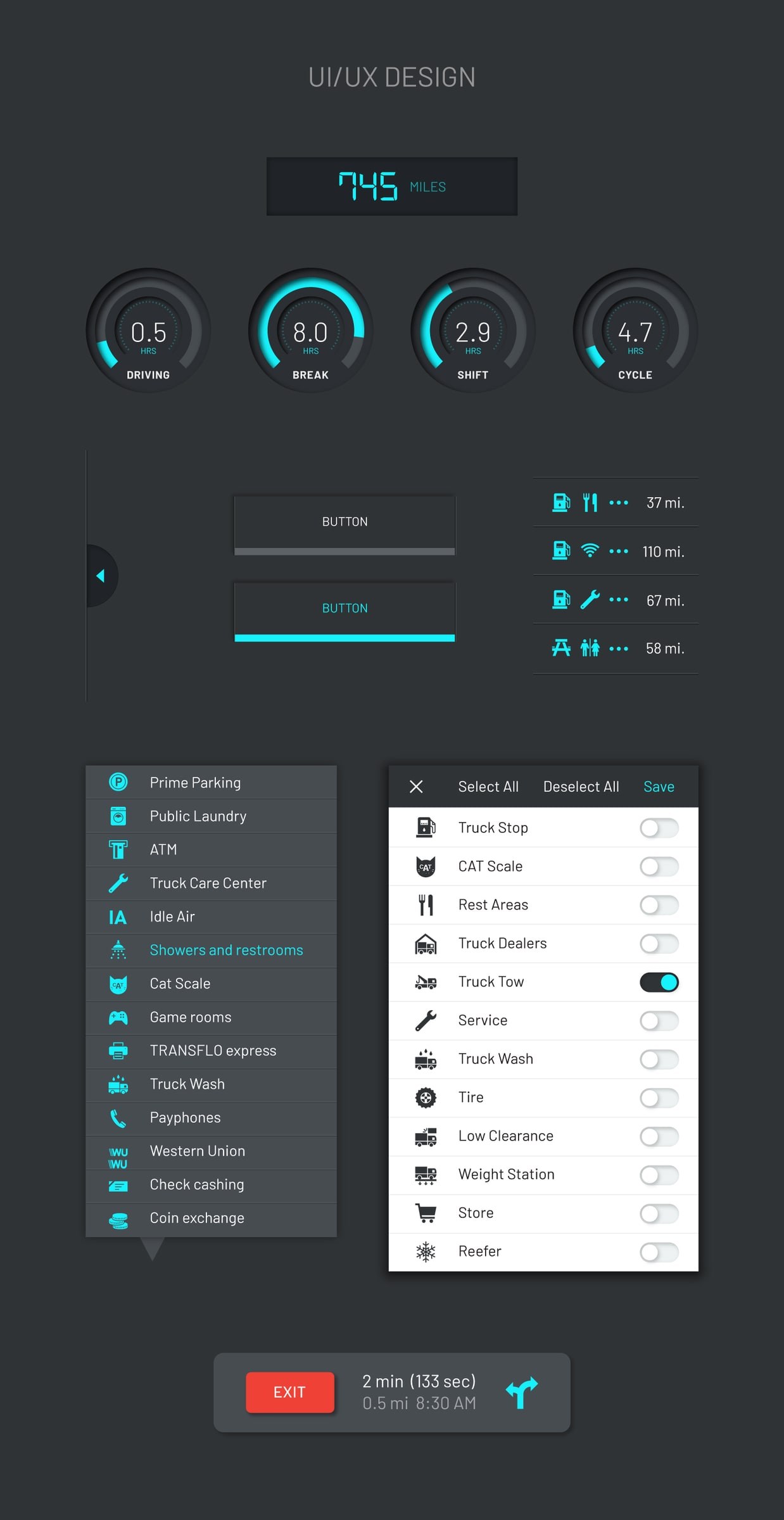 RCO ELD APP Logo, Icons and UI/UX Design, image 4