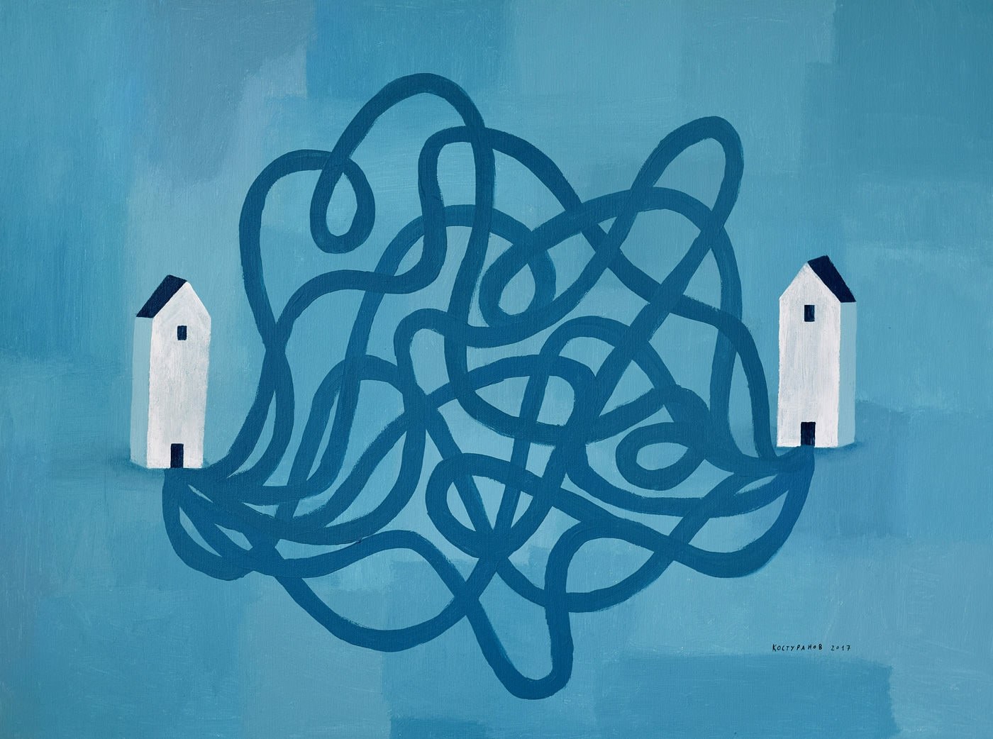 The road to you Painting