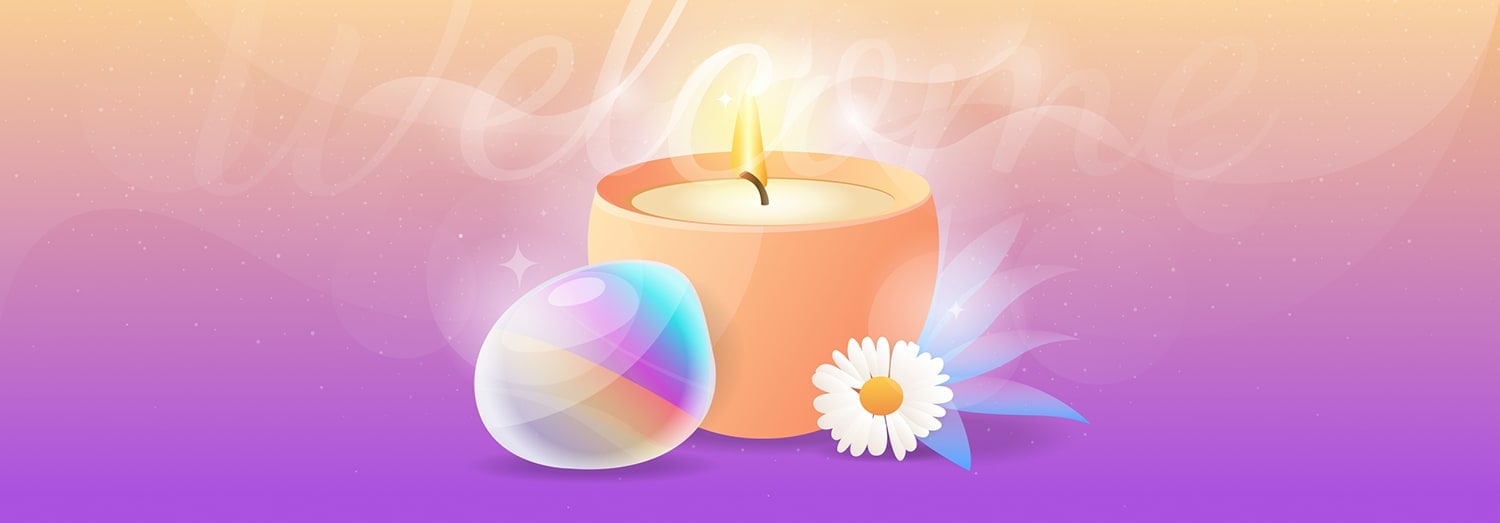 Illustrations for Crystal Healing App, image 3