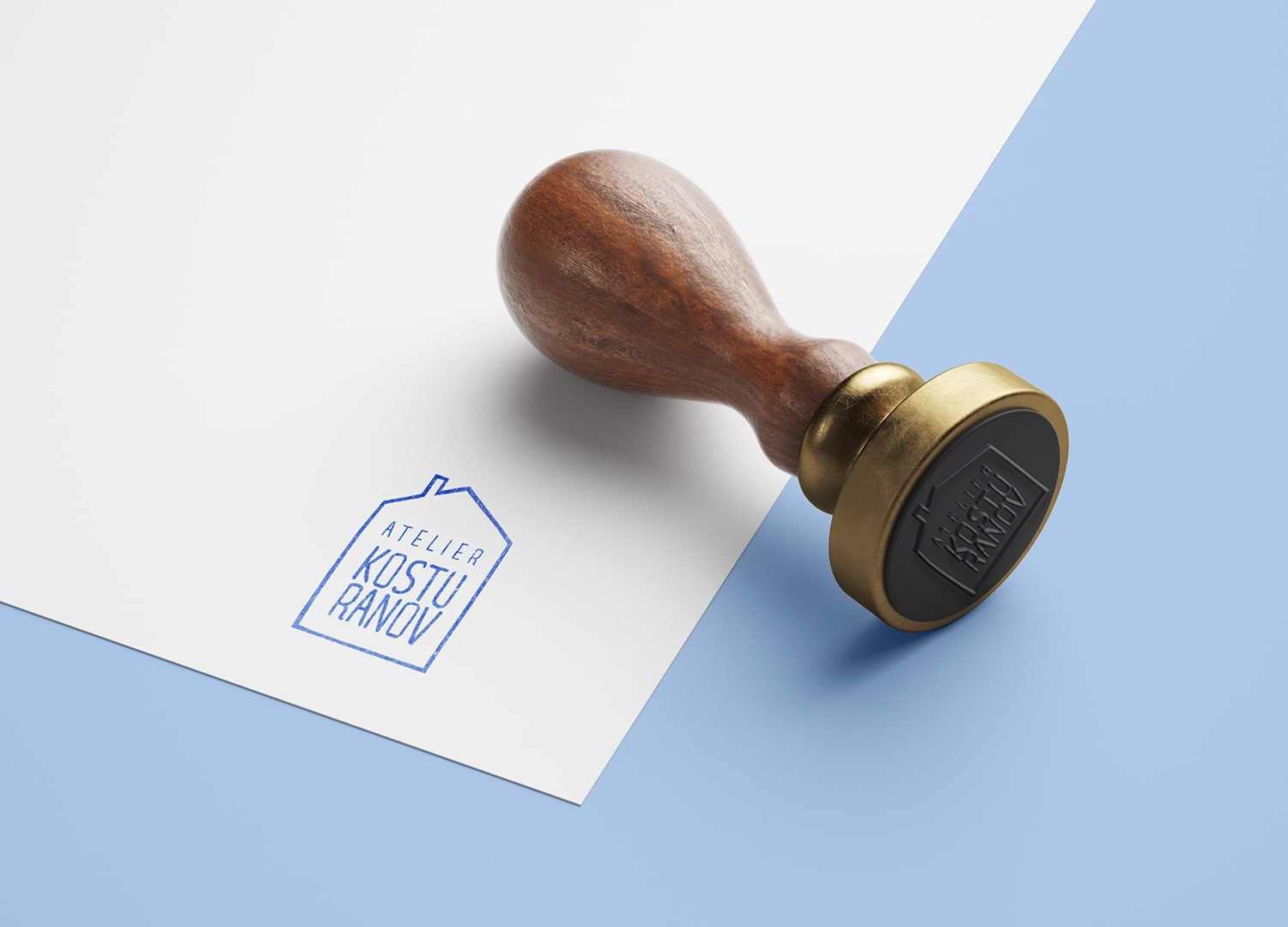 Atelier Kosturanov Logo & Brand Identity, image 9