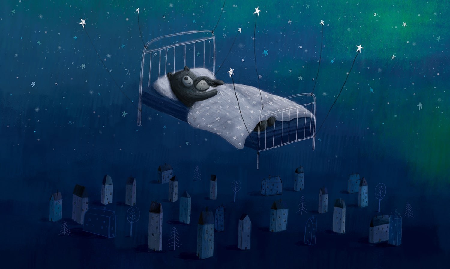 the girl and the bear, illustration 12