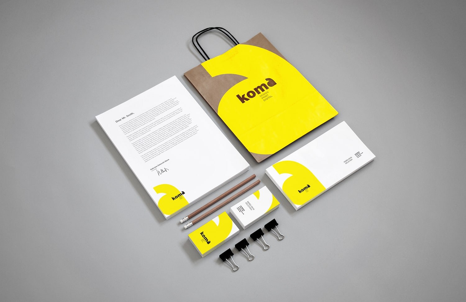 Koma Logo & Branding, image 6