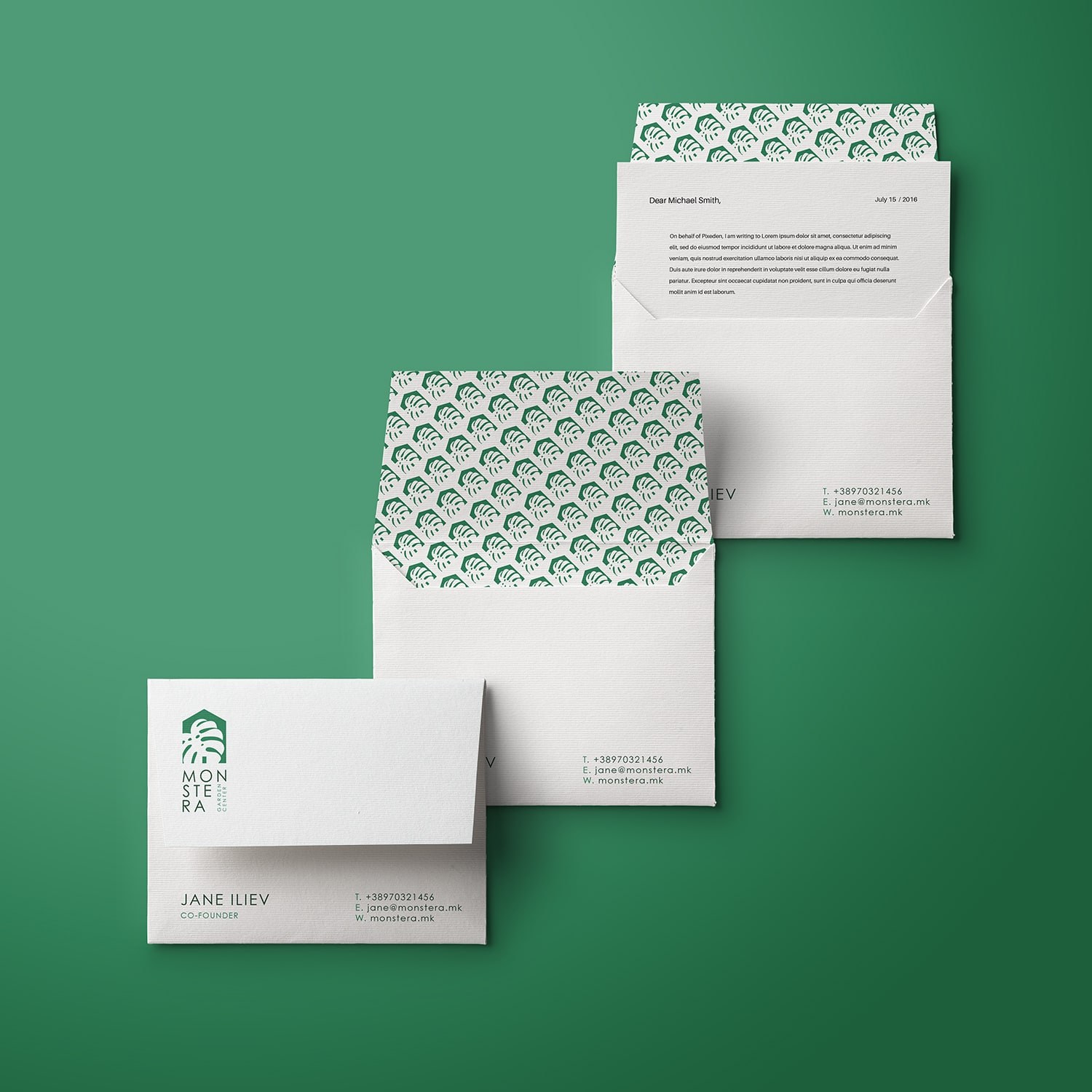 Monstera Logo & Brand Identity, image 9