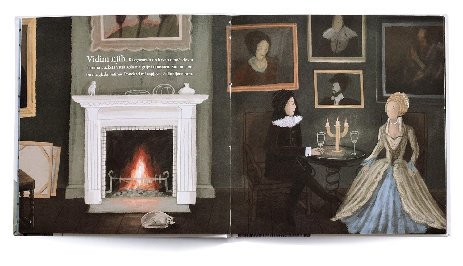 Life of a painting, illustration 1