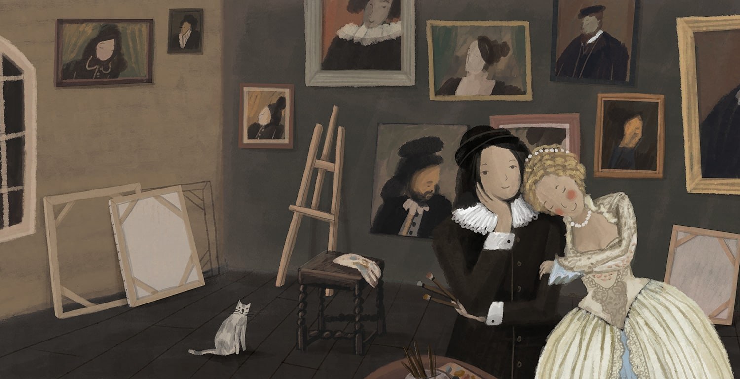 Life of a painting, illustration 4