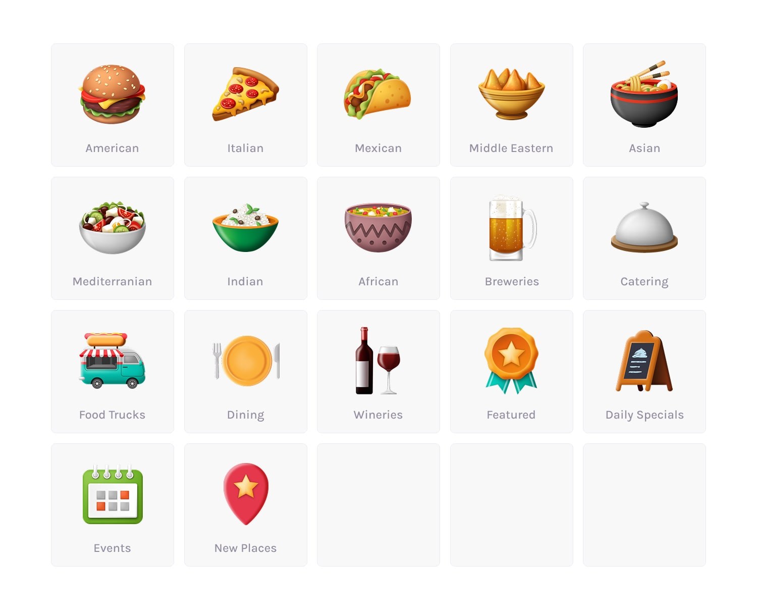 BestLocalEats Custom Icons, image 1