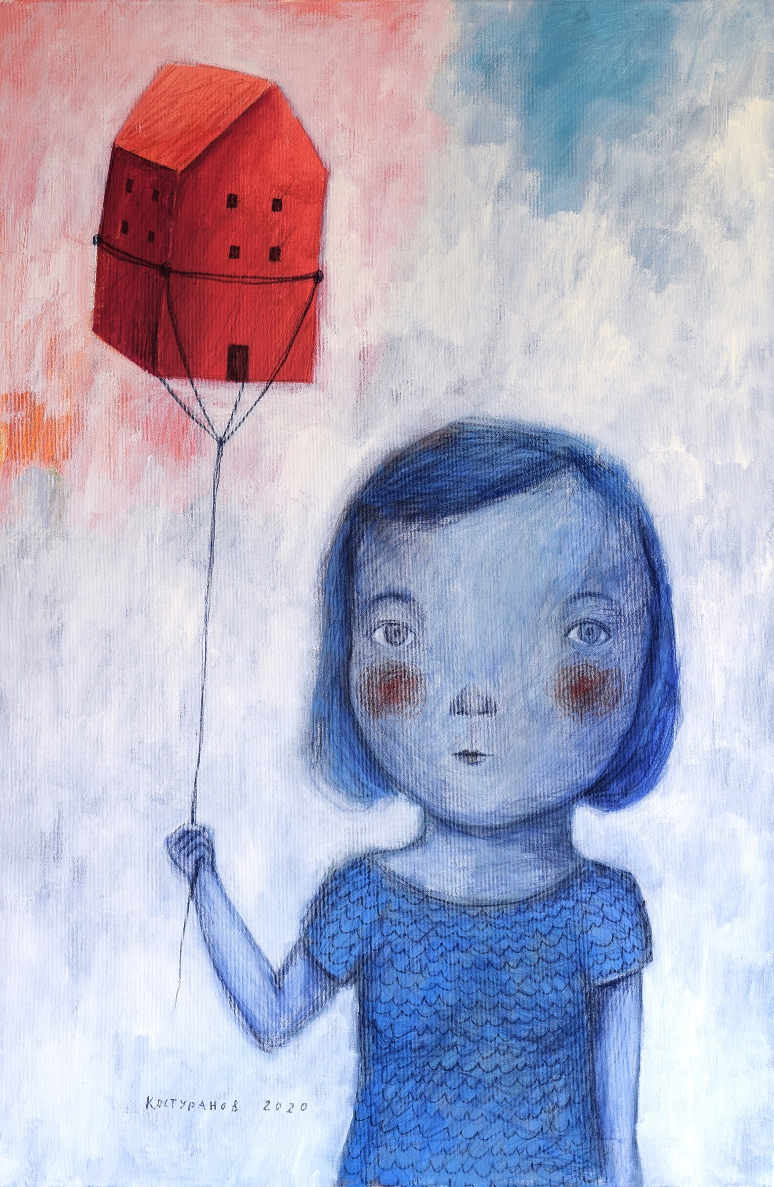 Portable house Painting