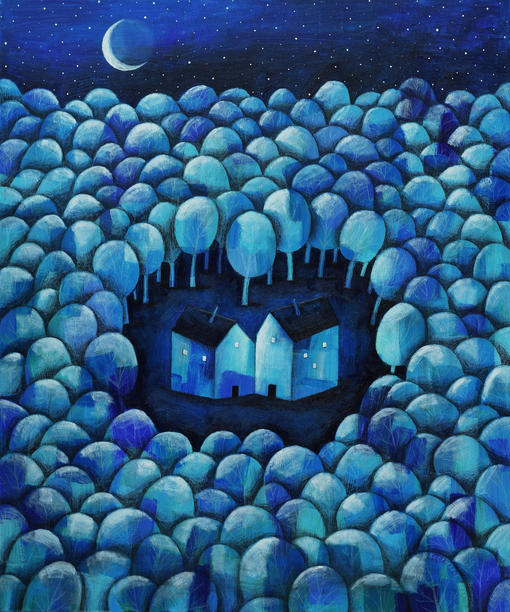 Blue night