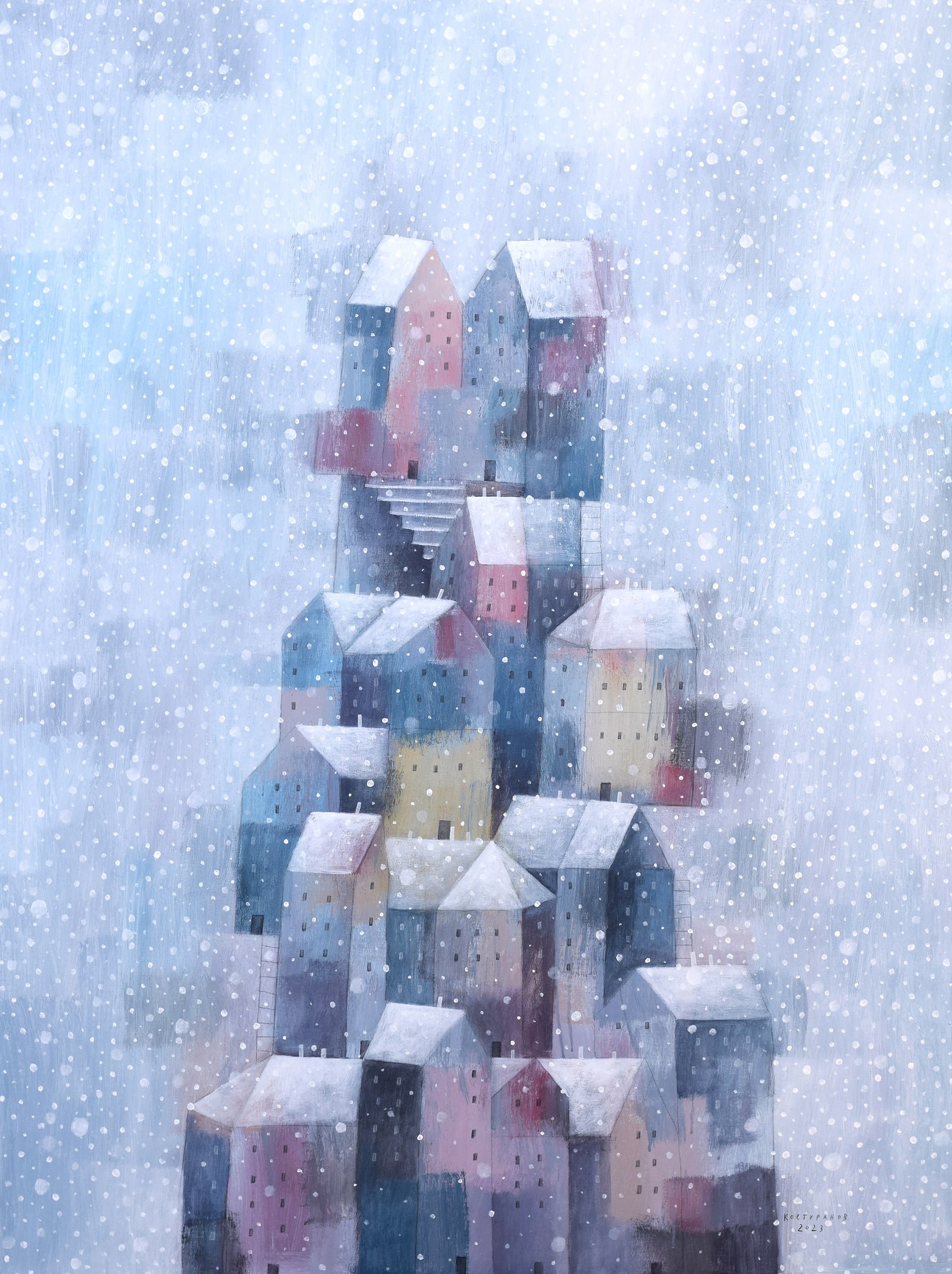 Winter story Painting