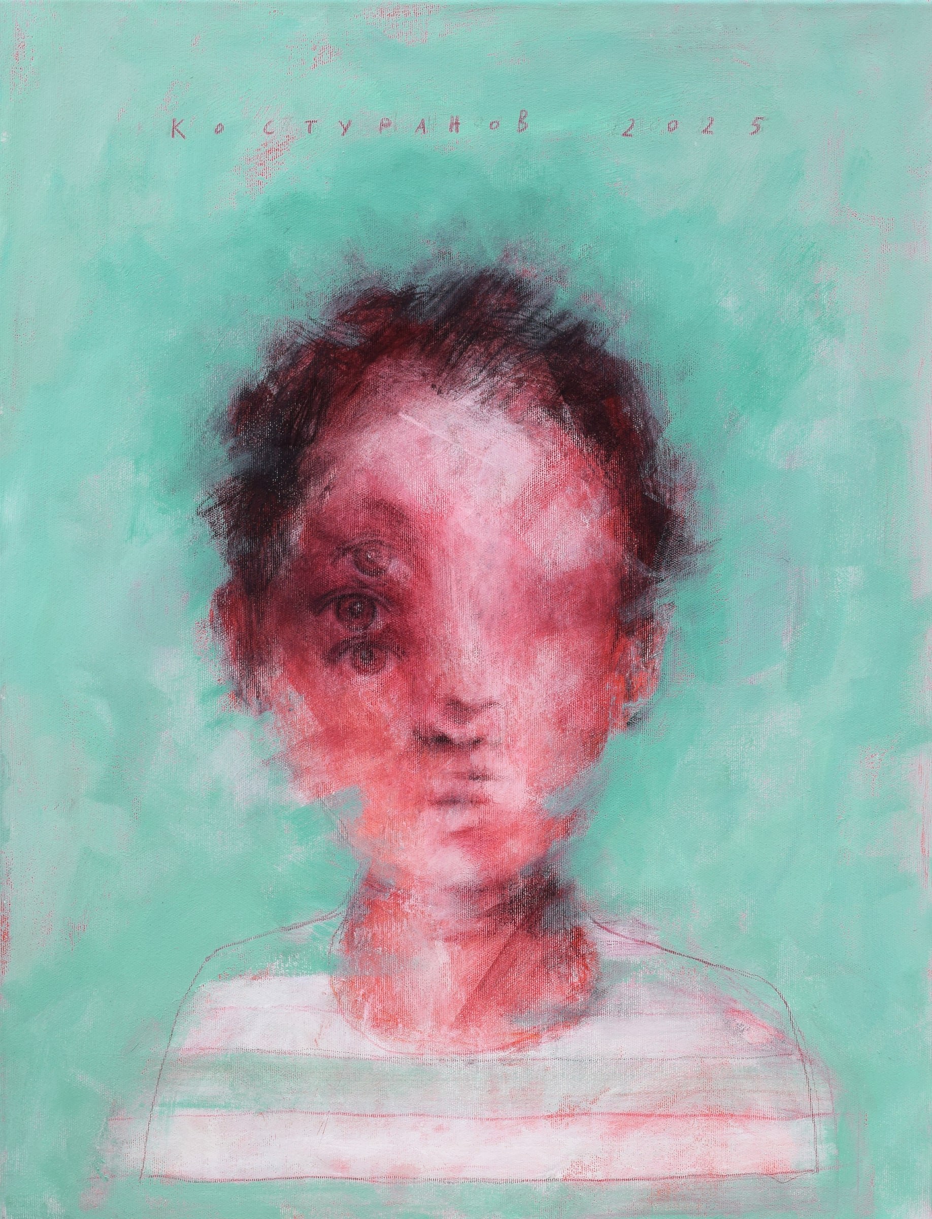 Portrait of disquiet Painting