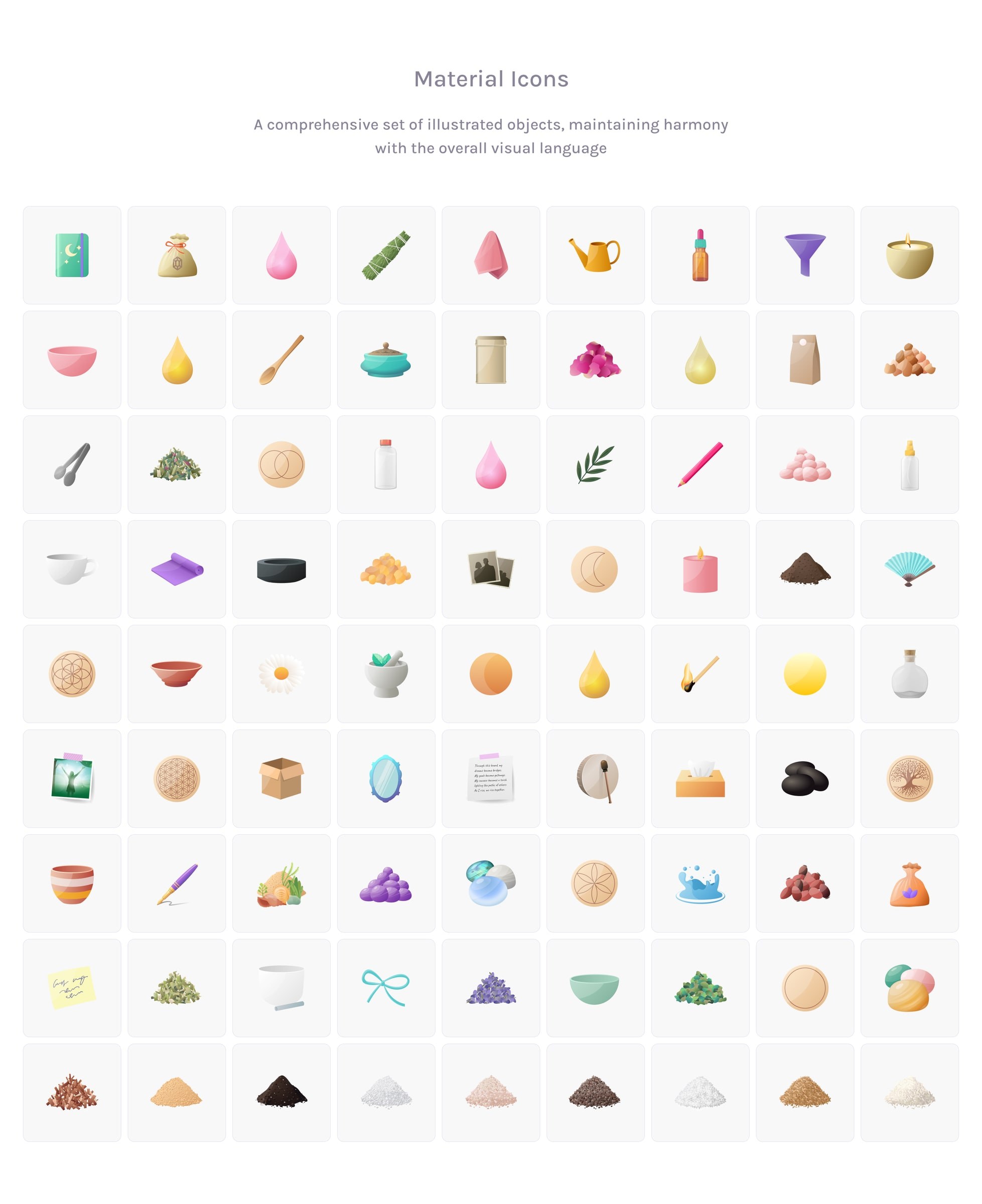 Aura Child – Icon System & Visual Language, image 9