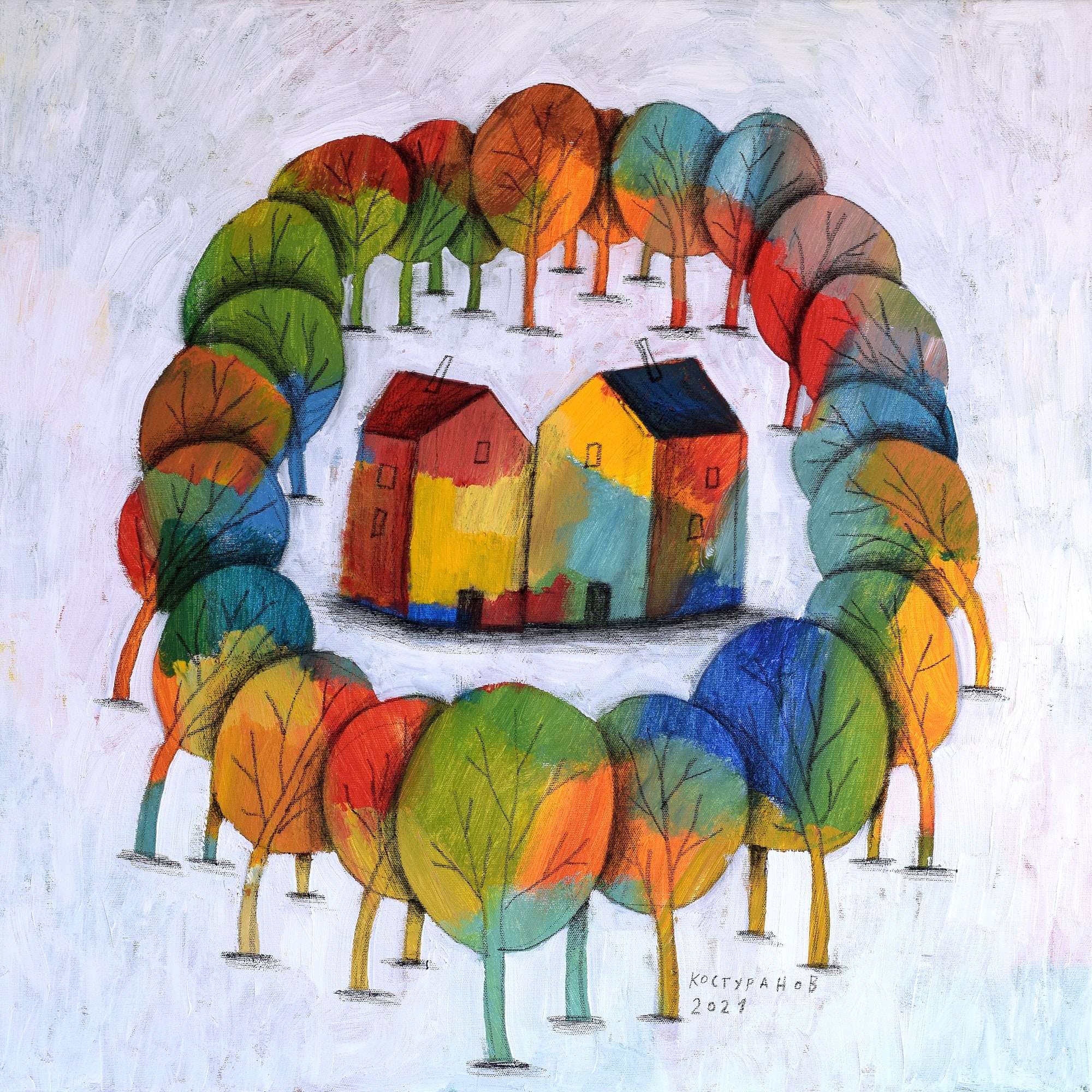 The circle Painting
