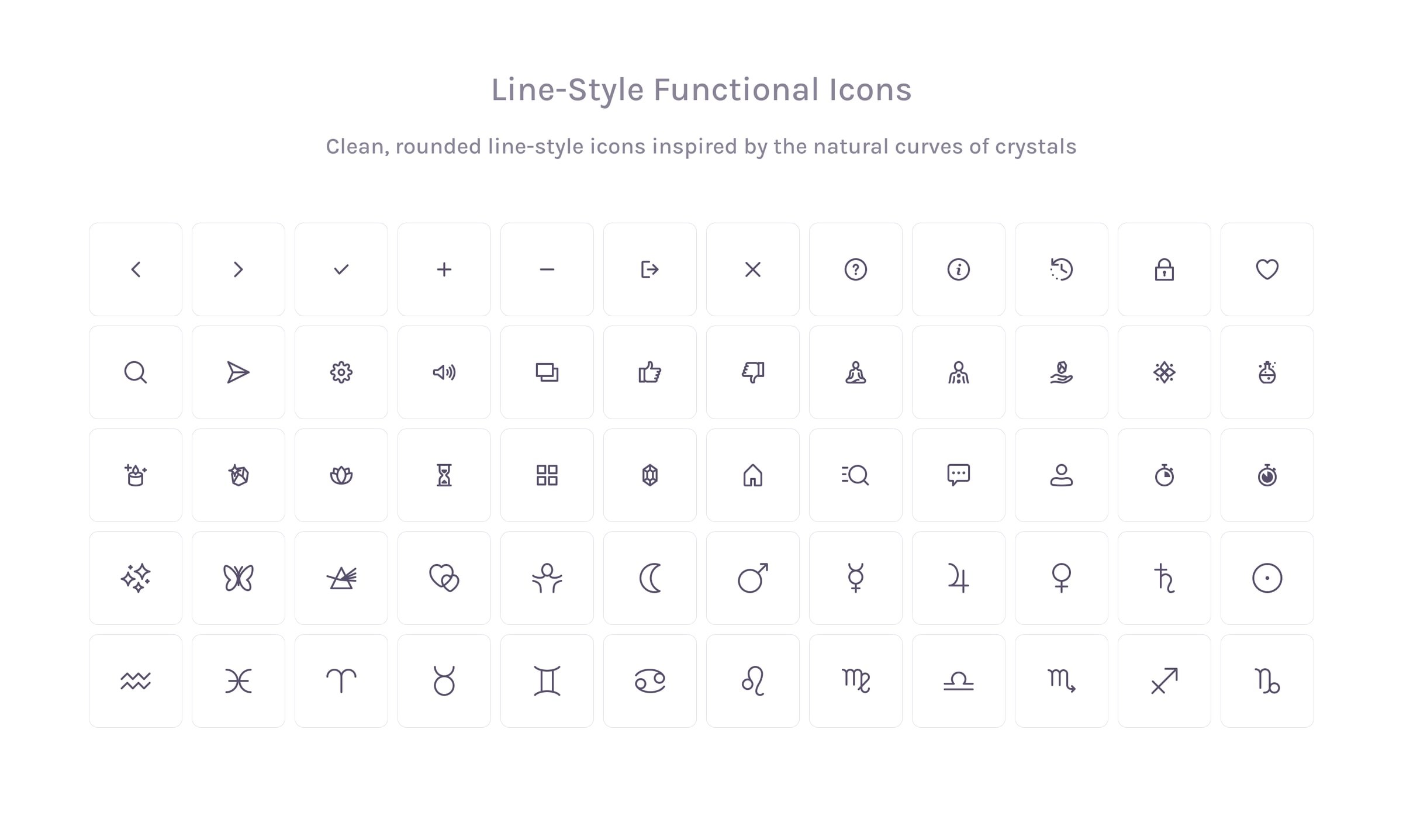 Aura Child – Icon System & Visual Language, image 1