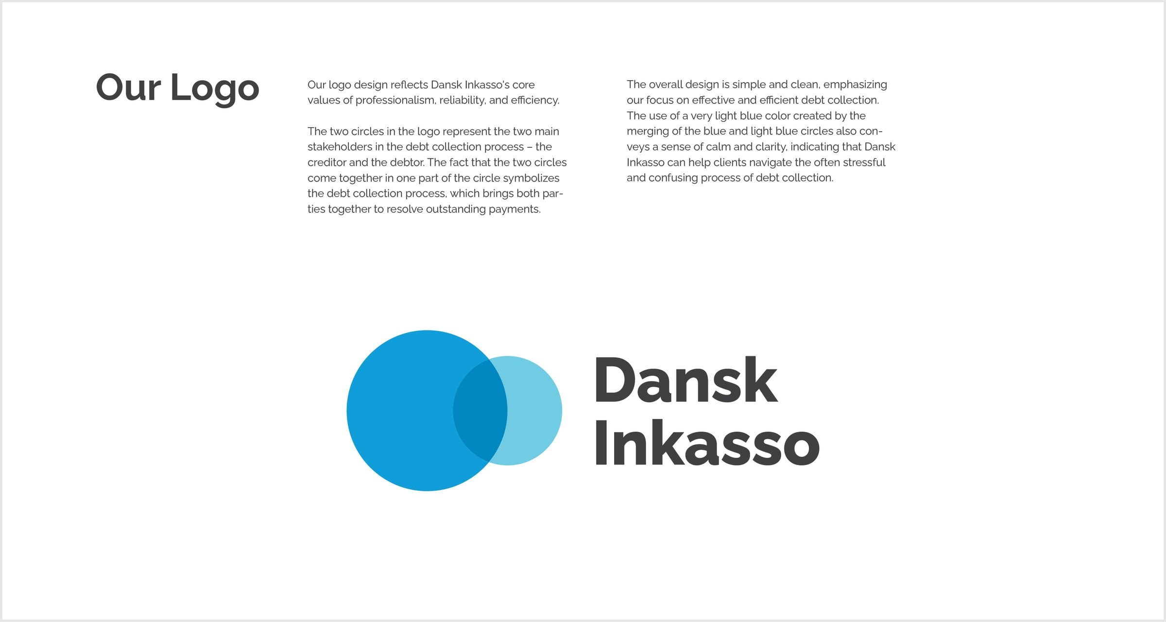 Dansk Inkasso Logo & Style Guide, image 3