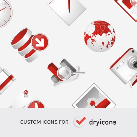 Ruby Icons for Dryicons
