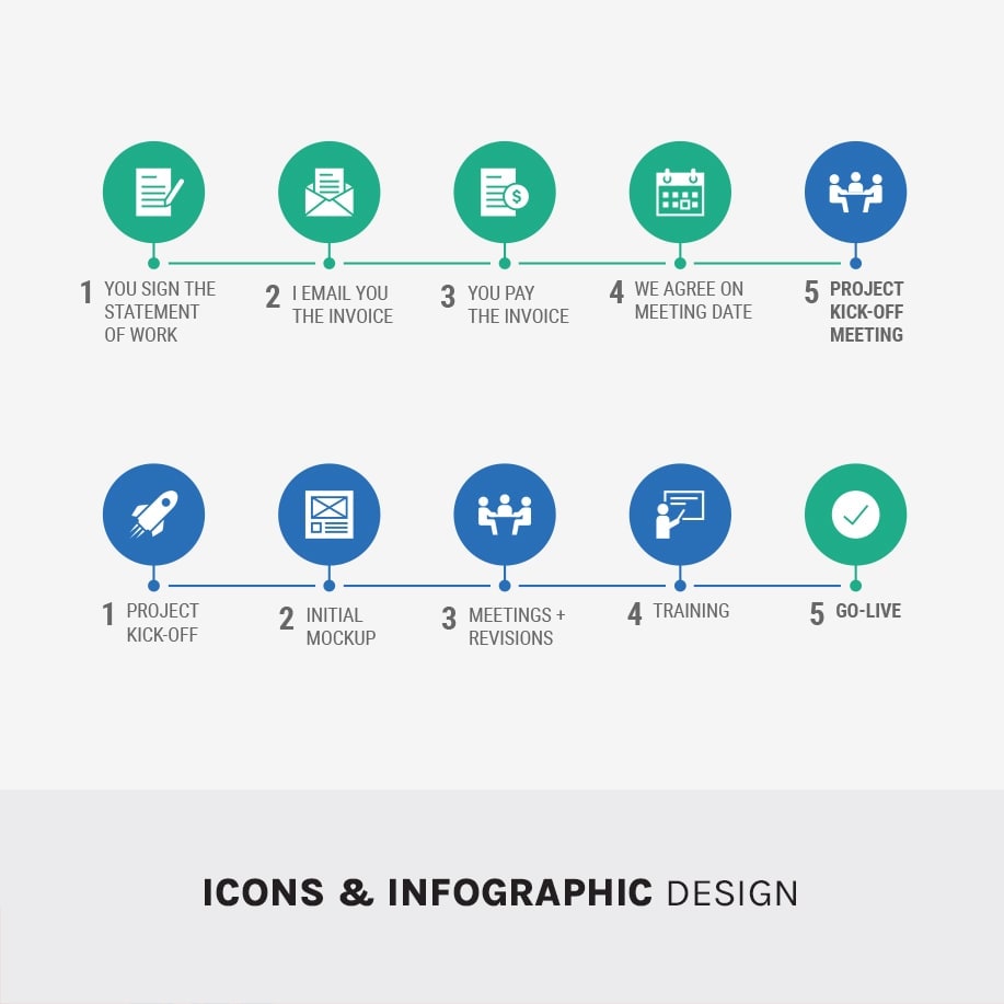Icons & Infographic design