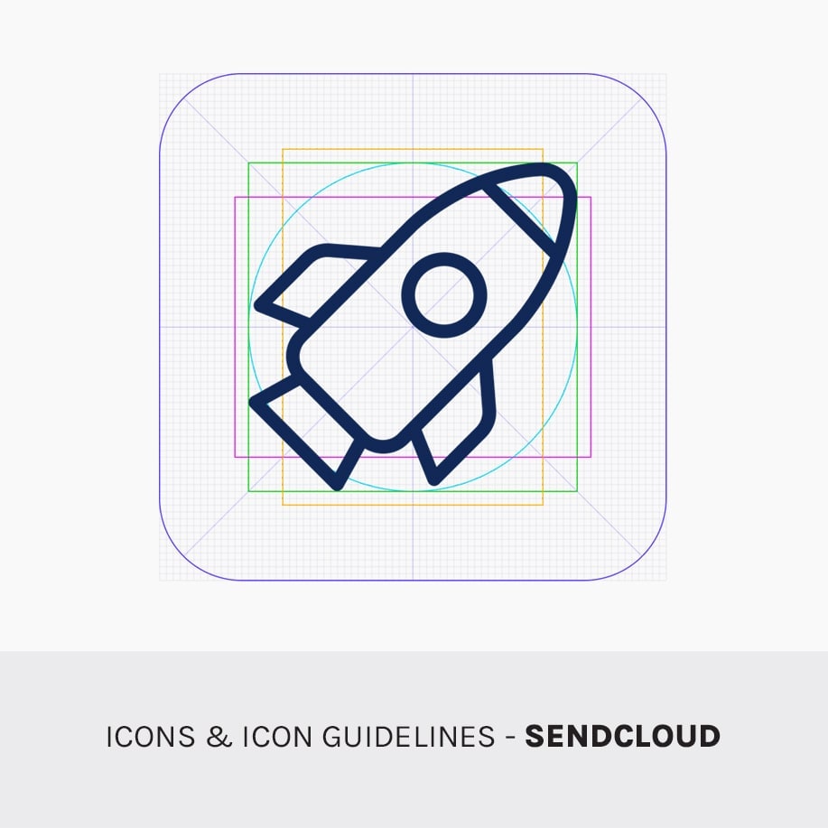 Icons and Icon Guidelines for Sendcloud