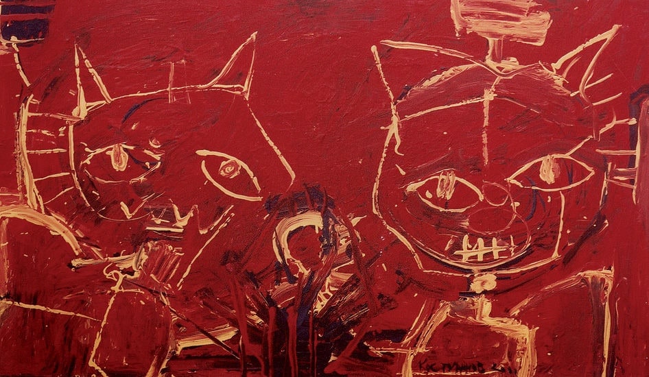 Monsters from my town 5 Painting