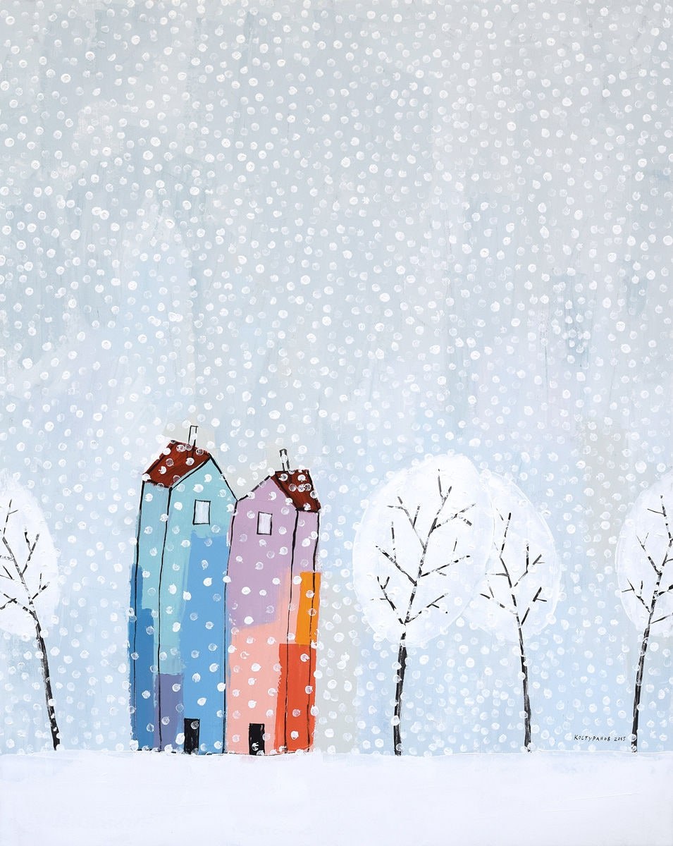 Snowfall Painting