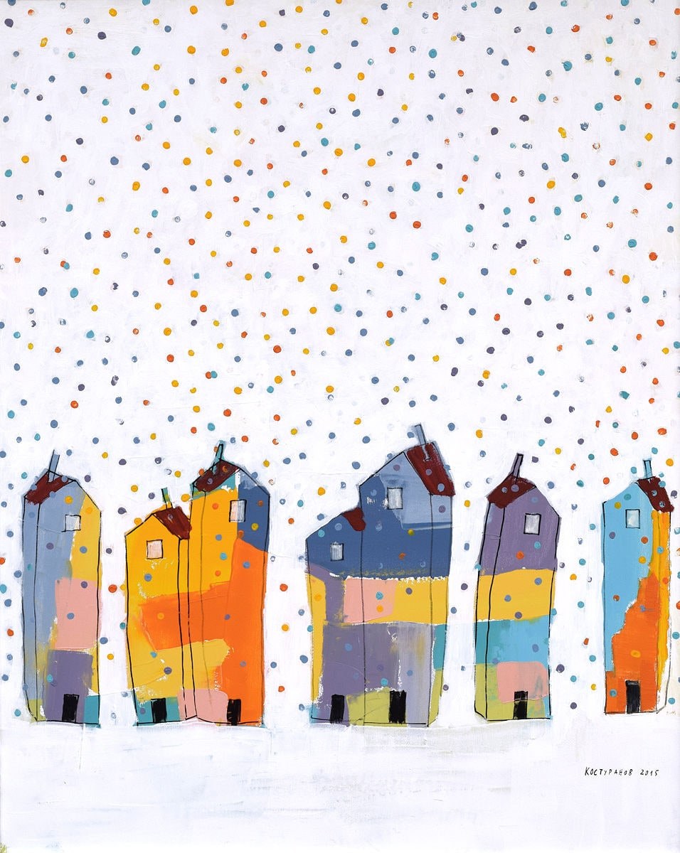 Love  rain Painting