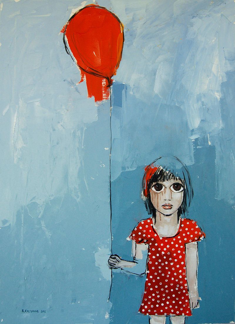 Grounded balloon Paintings