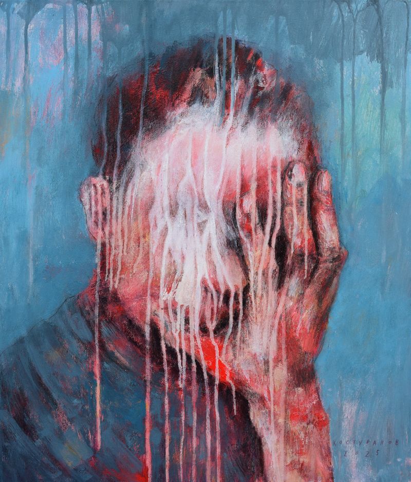 Hard rain Paintings