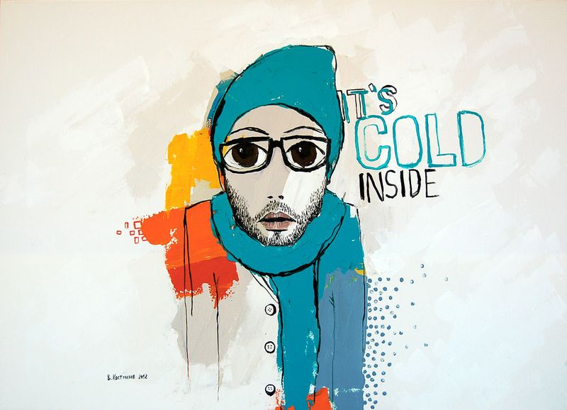 It's cold inside Paintings