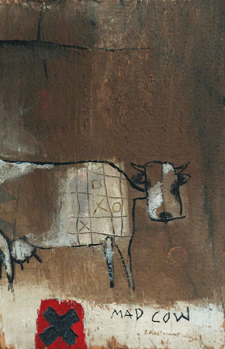 Mad cow Paintings
