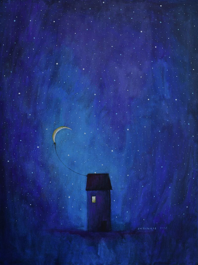 Moonlight rhapsody Paintings