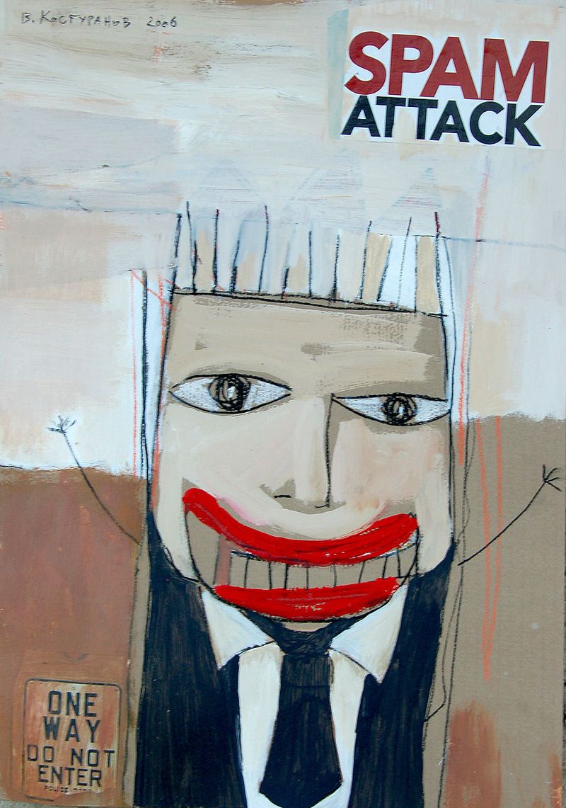 Spam attack Paintings
