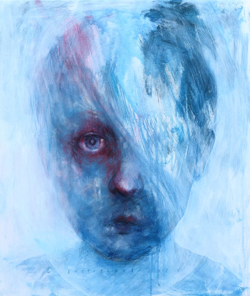 The weight of clouds Paintings