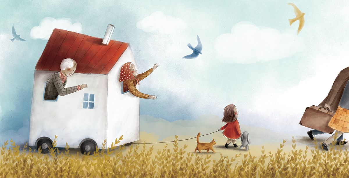 The Invisible House Book Illustration 10