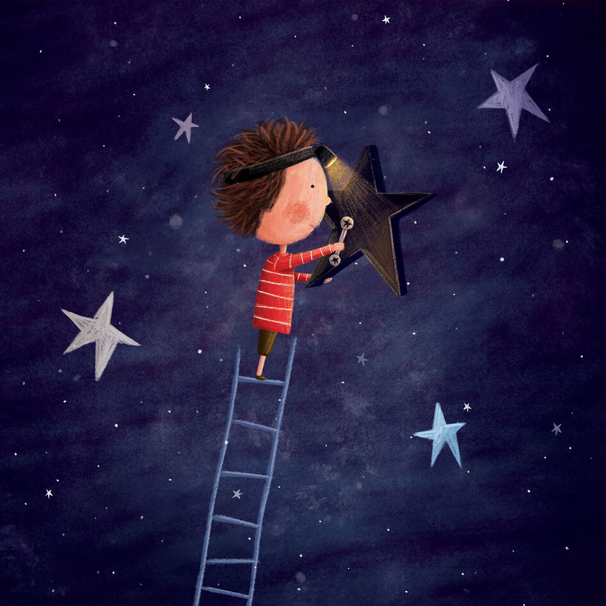 Star Child Book Illustration 3