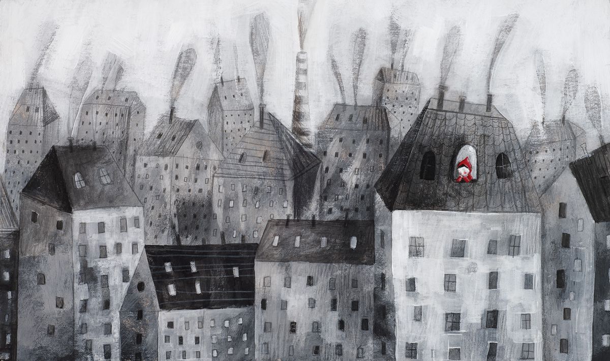 The Girl And The City Book Illustration 3