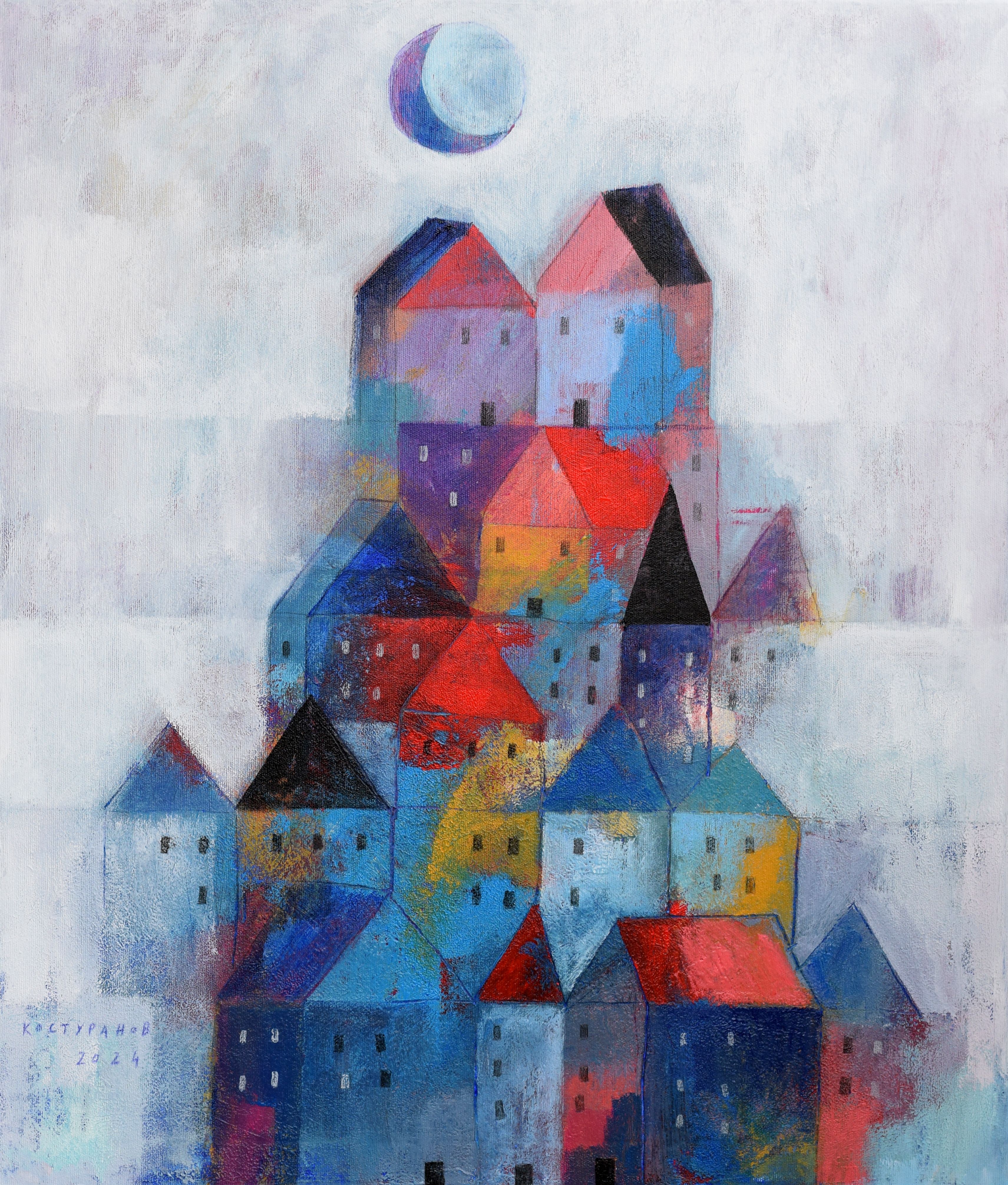 secret passage to the moon Painting