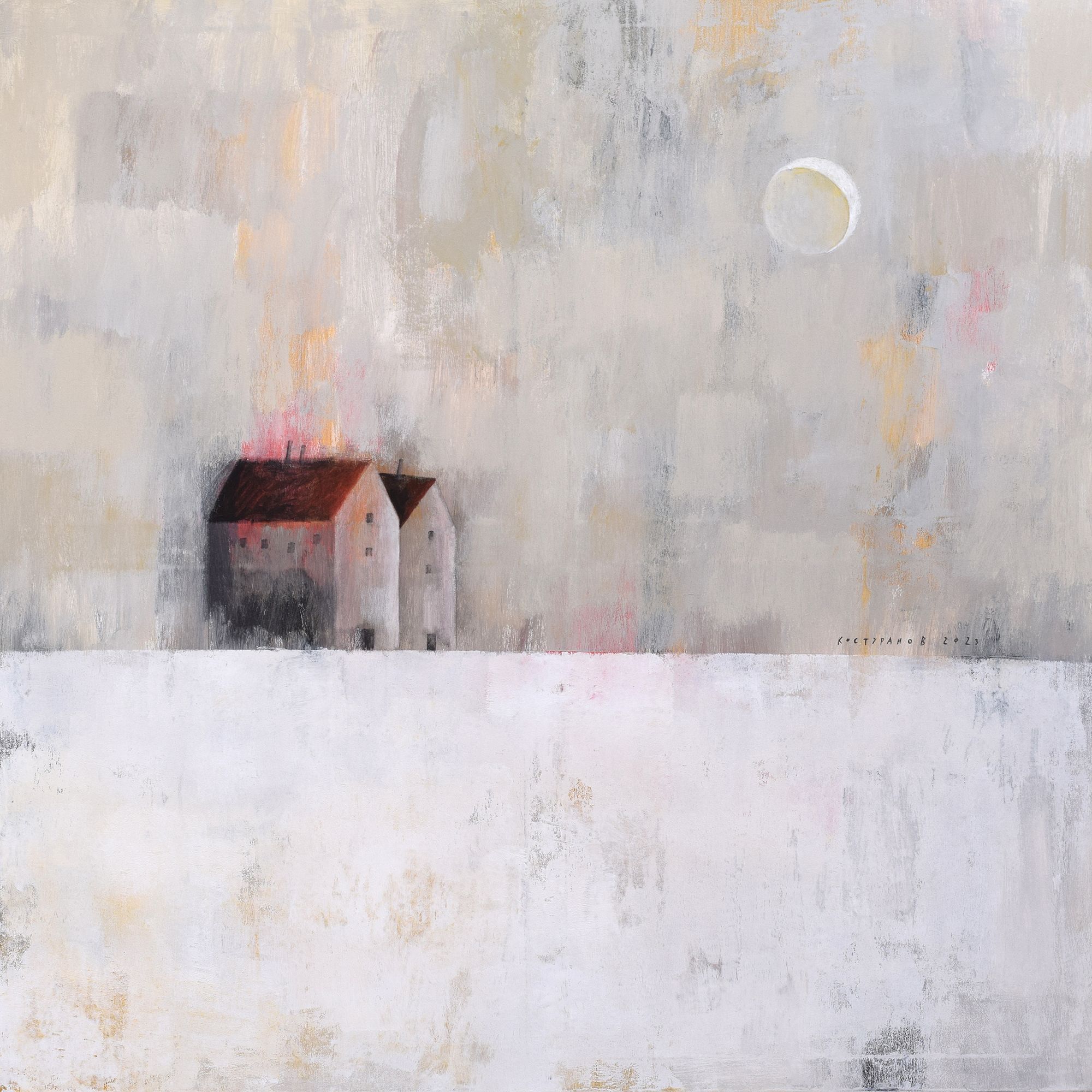 secret passage to the moon Painting