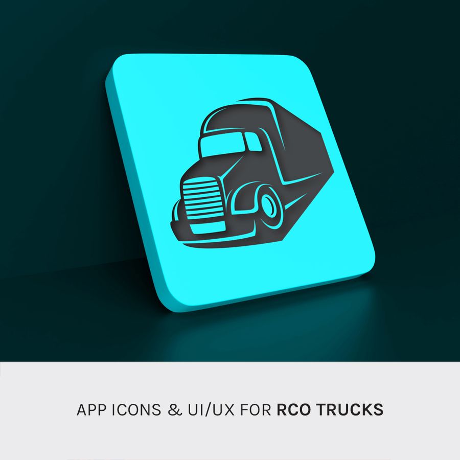 RCO ELD APP Logo, Icons and UI/UX Design