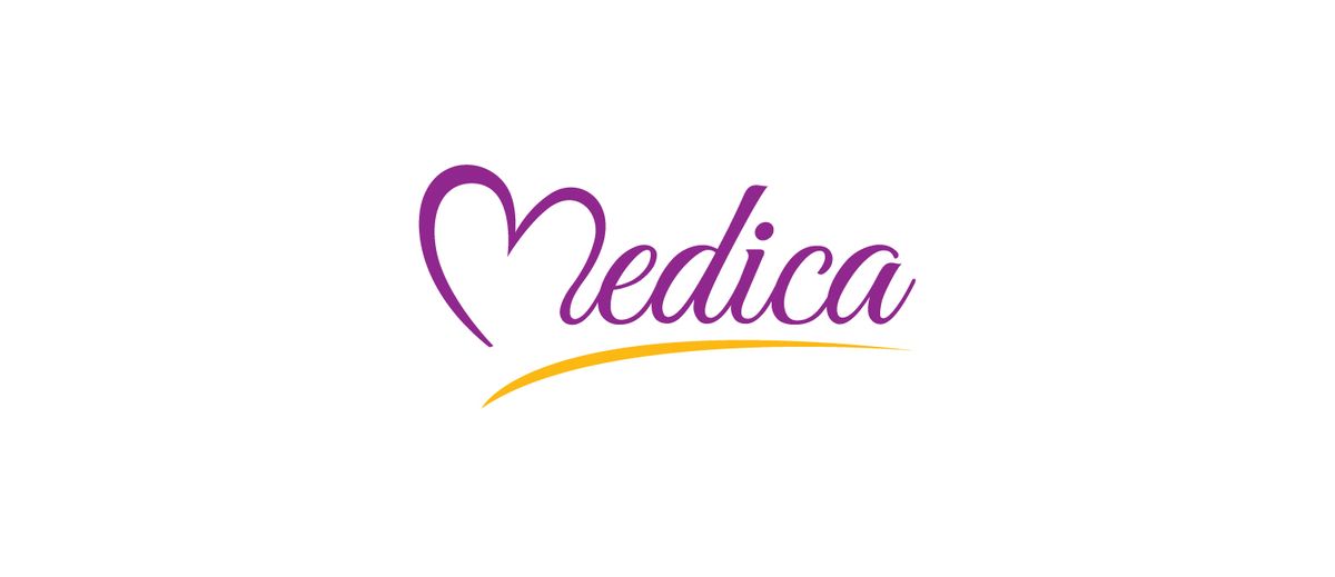 Medica Logo & Branding Book Illustration 1