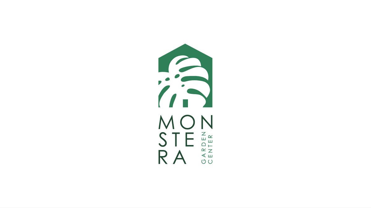 Monstera Logo & Brand Identity Book Illustration 1