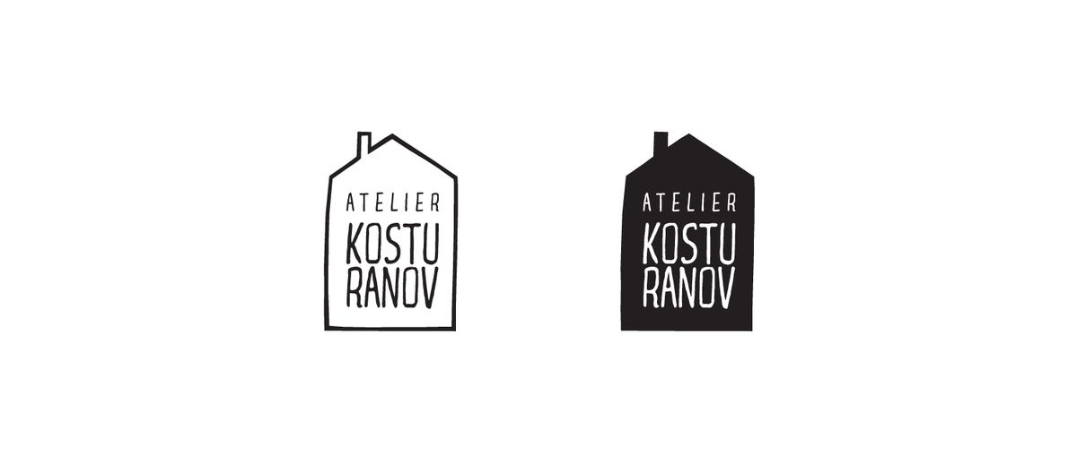 Atelier Kosturanov Logo & Brand Identity Book Illustration 1