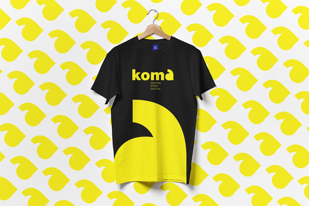 Koma Logo & Branding Book Illustration 5