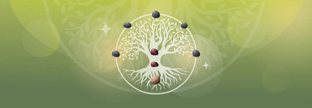 Illustrations For Crystal Healing App Book Illustration 10