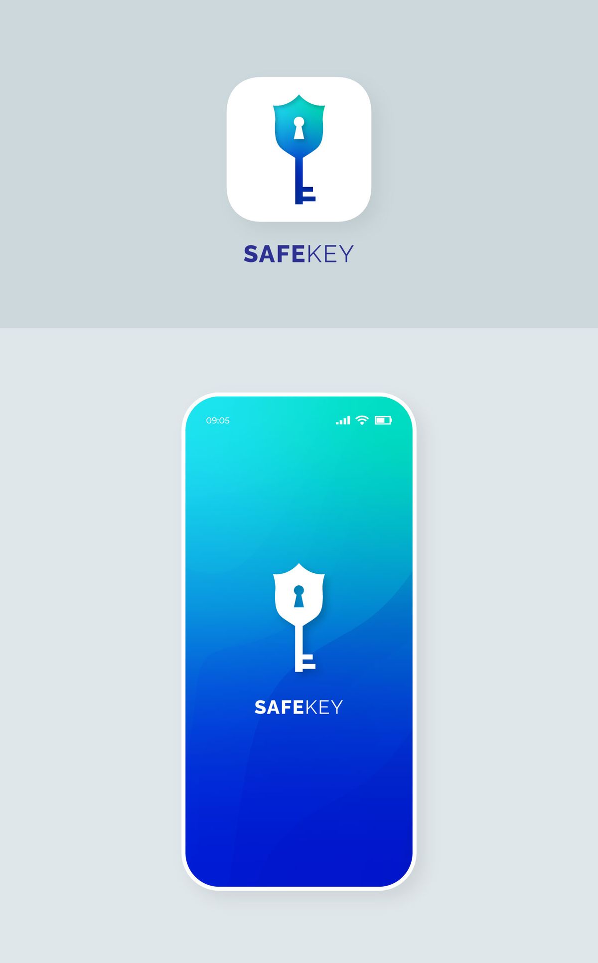 App Icon For SafeKey Book Illustration 1