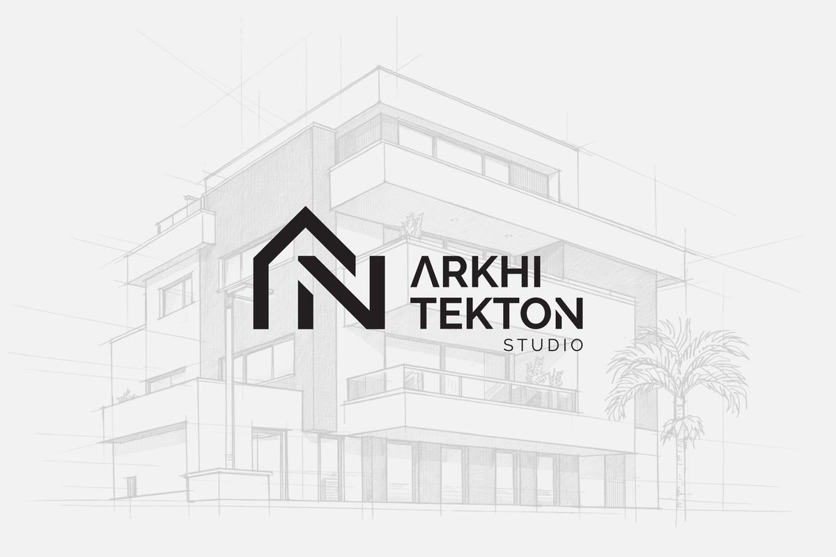 ARKHITEKTON Studio Logo & Brand Identity Book Illustration 3