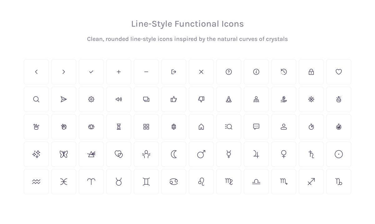 Aura Child – Icon System & Visual Language Book Illustration 1