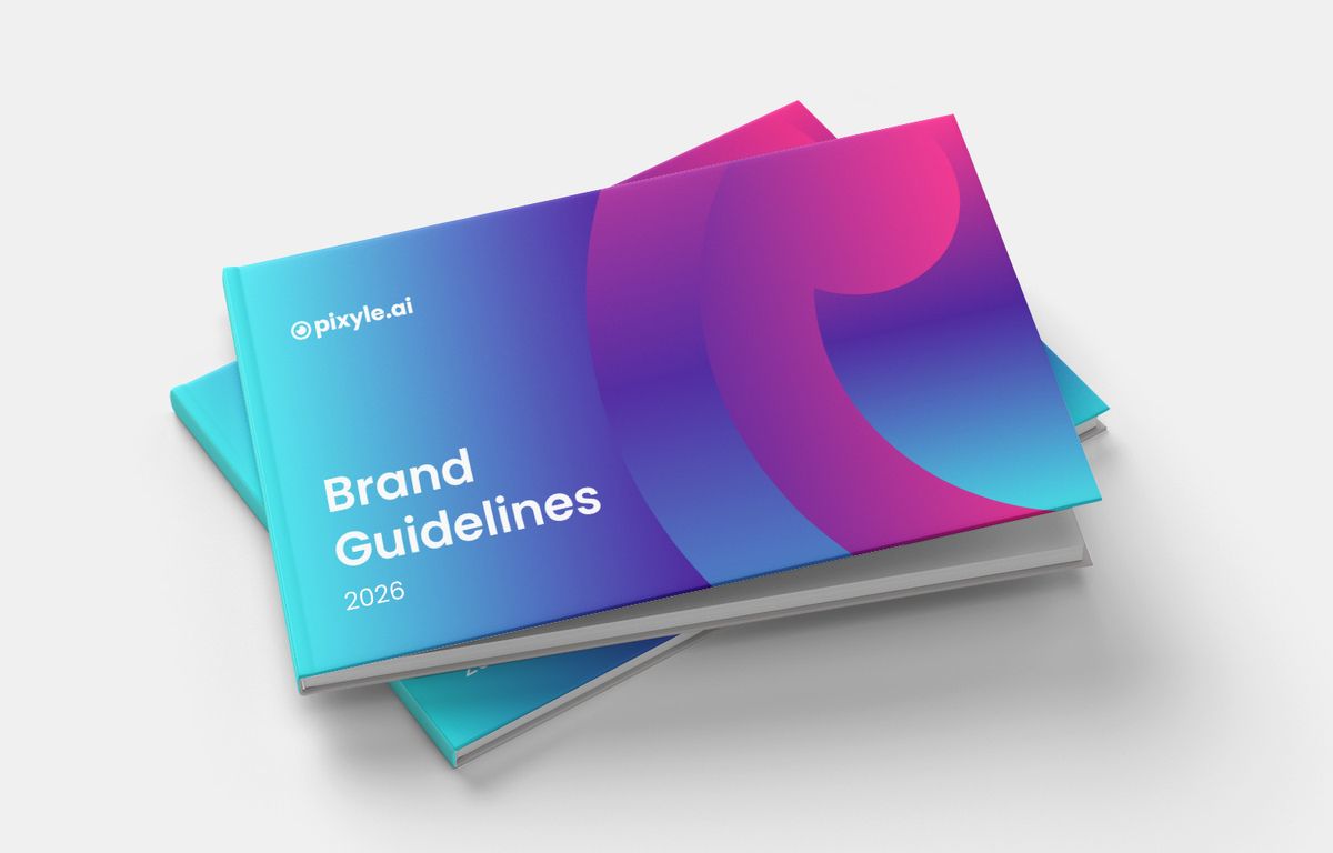 Pixyle.ai Brand Identity Book Illustration 2