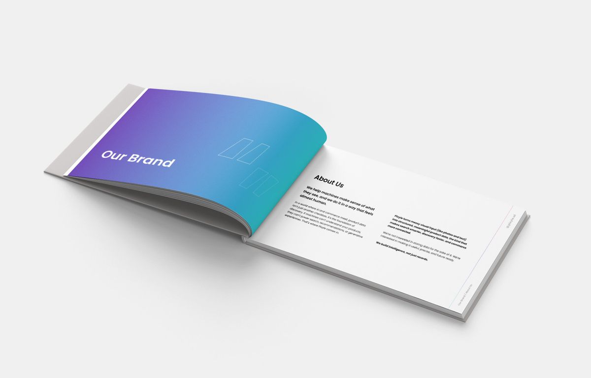 Pixyle.ai Brand Identity Book Illustration 3