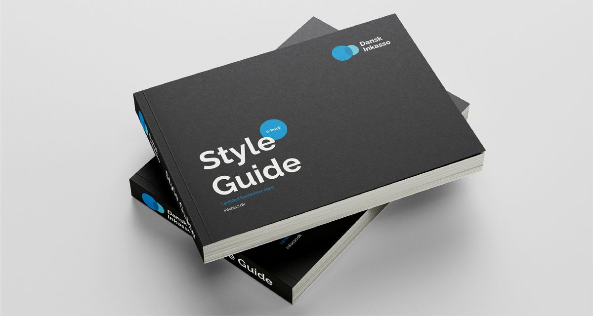 Dansk Inkasso Logo & Style Guide Book Illustration 2