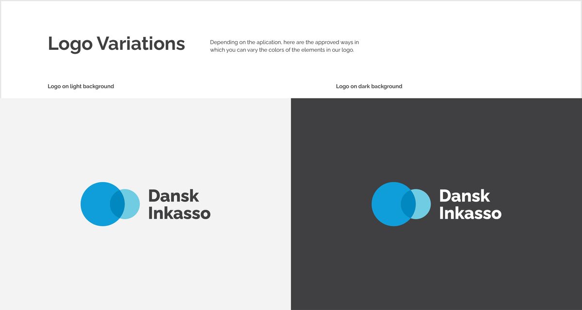 Dansk Inkasso Logo & Style Guide Book Illustration 4